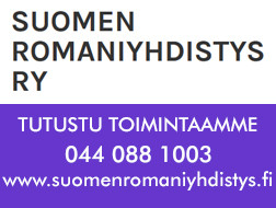 Suomen Romaniyhdistys ry, Yhdistykset ja säätiöt, Helsinki - yritystiedot -  Päijät-Hämeen puhelinluettelo - Suomen Numerokeskus Oy []